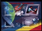 C1288 - Romania 2004 - Informatia,bloc nestampilat MNH