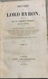 Oeuvres completes de Lord Byron , traduction de M. Amedee Pichot - vol. VI