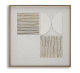 Mauro Ferretti Pictura Abstract Pe Panza, Cu Rama, Cm 60X3X58 | Aosom Romania