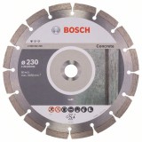 Disc diamantat Bosch Standard for Concrete 230x22,23x2,3x10mm