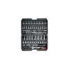 Trusa Chei Tubulare &amp; Biti 1/4&quot; 56 piese YT-14501 Automotive TrustedCars: 4-13mm, Torx, Imbus, Drepti, Prelungitor, Antrenor Clichet