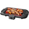 Gratar Electric Tasty Fara Fum, 2000W, Termostat cu 5 Trepte, Grill Detasabil, Suprafata Antiaderenta, Negru