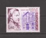 Monaco 1983 - Cea de-a 150-a aniversare a Societății Sf. Vincent de Paul, MNH, Nestampilat