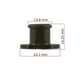 Suport amortizor drujba compatibil Stihl MS 170 - MS 390, 017 - 039 (mare)