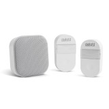 Delight sonerie wireless 2 &icirc;n 1 și lumină de noapte - Kinetic - 2 pentru exterior - alb