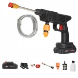 Cumpara ieftin Aparat de spalat cu presiune, 300W, 30 bar, negru, 33x30x11.5cm, set complet cu 5 baterii si accesorii, Universal