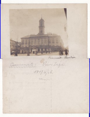 Piata Cernauti ( Bucovina )-Tipuri- militara WWI,WK1 foto