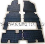 Covorase cauciuc Kia Sorento II (7 locuri)