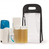 Kit complet STARTER pentru epilat acasa/calatorie/vacanta/salon pentru PIELE NORMALA