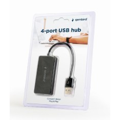 Hub USB Gembird UHB-U2P4-04, 4 port, USB 2.0