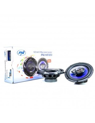 Difuzoare auto coaxiale PNI HIFI650, 120W, 16.5 CM, 3 cai, grila inclusa, set 2 buc foto