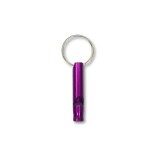 Breloc functional tip fluier, din aluminiu, magenta