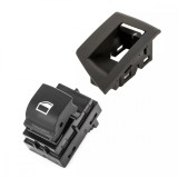 Ornament buton geam portiera dreapta pentru BMW seria 5 F10 F11 F18 - Negru