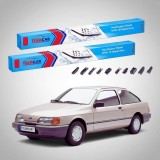 Cumpara ieftin Ștergătoare Ford Sierra Hatchback 1987-1993 | Set Față Flat Premium &ndash; TeamCar&reg;