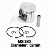 Piston complet Stihl: MS 380, 381 (52mm) - PowerTool TopQuality, Blade