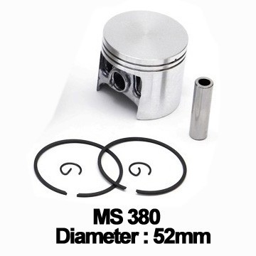 Piston complet Stihl: MS 380, 381 (52mm) - PowerTool TopQuality