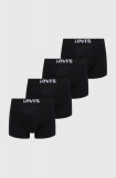 Levi&#039;s boxeri 4-pack barbati, culoarea albastru marin