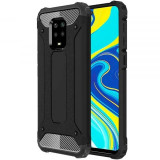 Cumpara ieftin Husa Xiaomi Redmi Note 9S Note 9 Pro Note 9 Pro Max Antisoc Negru Hybrid Armor