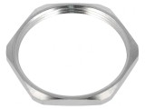 Piuliţă PG36 alamă nichel 5mm 51mm PG