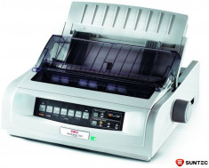 Imprimanta matriceala OKI Microline 5520 D22200B fara ribon foto