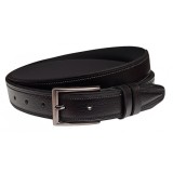 Curea costum barbati eleganta din piele naturala cu latime 3.5 cm CK220N