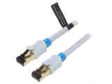 Patch Cord S/FTP Cat 6 Gri 5m RJ45, Vention