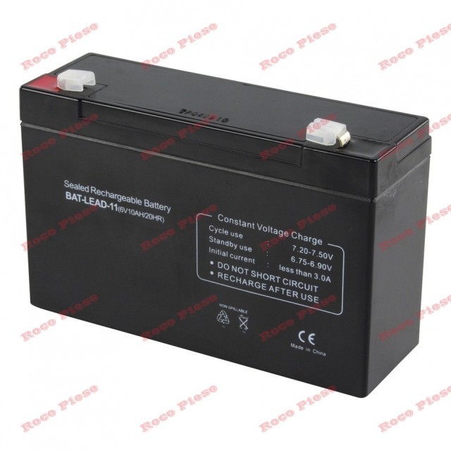 Acumulator stationar 6V 9.1Ah (masinuta electrica) Acumulator stationar 6V 9.1Ah (masinuta electrica)