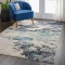 Covor Celestial CES02, Crem/Albastru, Diverse Dimensiuni - 201x292