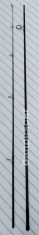 Lanseta carbon Robinhan Super Point Carp SLIM 3,90M 3,75Lbs DIN 2 tronsoane