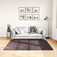 vidaXL Covor lavabil, antracit, 120x170 cm, anti-alunecare