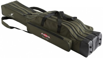 Husa lansete Mikado Green Hard 3 compartimente 150cm foto