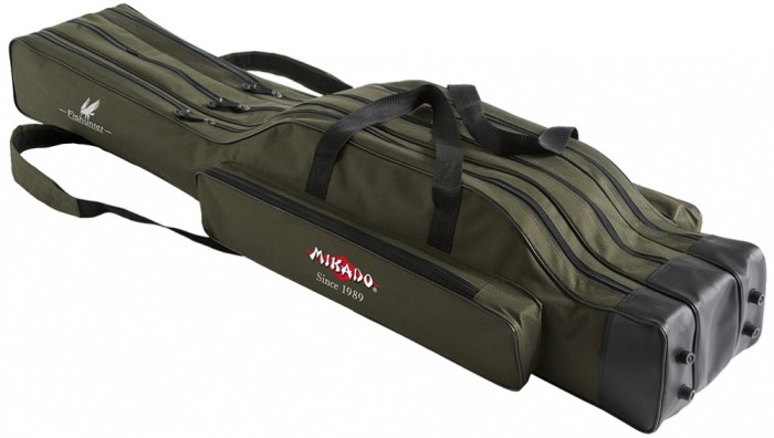 Husa lansete Mikado Green Hard 3 compartimente 150cm
