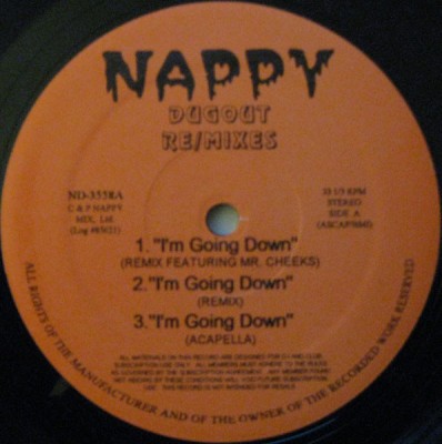 Vinil Various &amp;ndash; Nappy Dugout Re/Mixes 12&amp;quot; (VG+) foto
