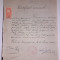 A32 Certificat comunal 1928 cu timbru fiscal Ferdinand