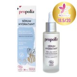 Ser hidratant cu miere, aloe vera si acid hyaluronic ecologic 30ml Propolia
