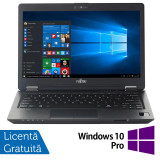 Laptop Refurbished Fujitsu LifeBook U728, Intel Core i5-8250U 1.60-3.40GHz, 8GB DDR4, 256GB SSD, 12.5 Inch Full HD, Webcam + Windows 10 Pro NewTechnol, Fujitsu Siemens