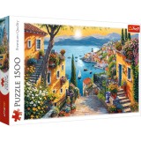 Puzzle Trefl 1500 piese cu vedere la mare, premium, pentru 12+ ani
