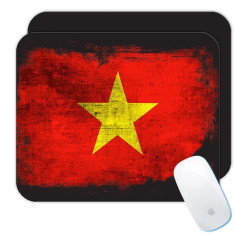 Vietnam : Cadou Mouse pad : Distressed Flag Vietnam Expat Tara foto