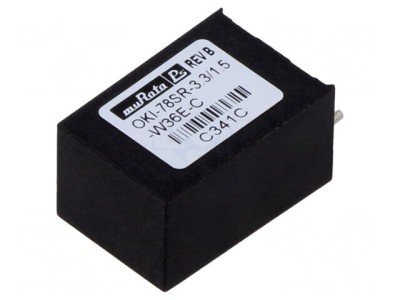Convertor DC/DC 4,95W 7-36V la 3,3V 1,5A SIP foto