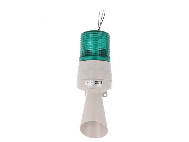 Semnalizator Luminos și Acustic 24VDC Xenon Verde S60ADS