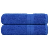 Gossi prosoape de maini, frogn, 2 buc., albastru, 50x100 cm, 360 g/m2