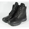 Bocanci/Ghete negre barbati/barbatesti piele naturala imblanite (cod SBB01), 40 - 45