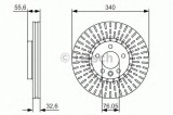 Disc frana VW MULTIVAN VI (SGF, SGM, SGN) (2015 - 2016) BOSCH 0 986 479 546