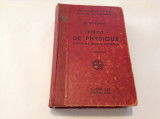 Precis de physique A BOUTARIC--1938 --RF10/3