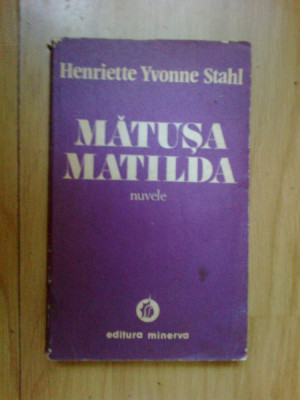 a2c Matusa Matilda - Henriette Yvonne Stahl foto