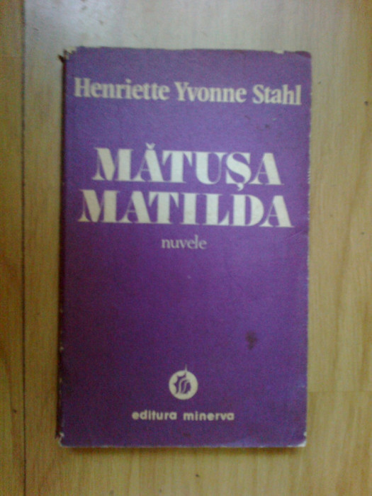 e2 Matusa Matilda - Henriette Yvonne Stahl