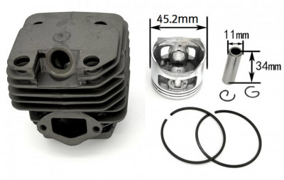 Cilindru drujba chinezeasca 5800 Farmertec &amp;Oslash; 45.2mm foto