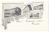 1978 - CARANSEBES, Synagogue, Litho, Romania - old postcard - used - 1899, Circulata, Printata