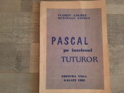 PASCAL pe intelesul tuturor de Florin Anghel,Octavian Stinga foto