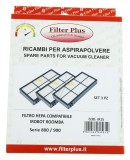 FILTRU HEPA ROOMBA 800 - 900, 3BUC. FILTER PLUS pentru aspirator Articol Alternativ